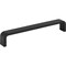 Elements 160 mm Center-to-Center Matte Black Square Asher Cabinet Pull 193-160MB - alternate 1